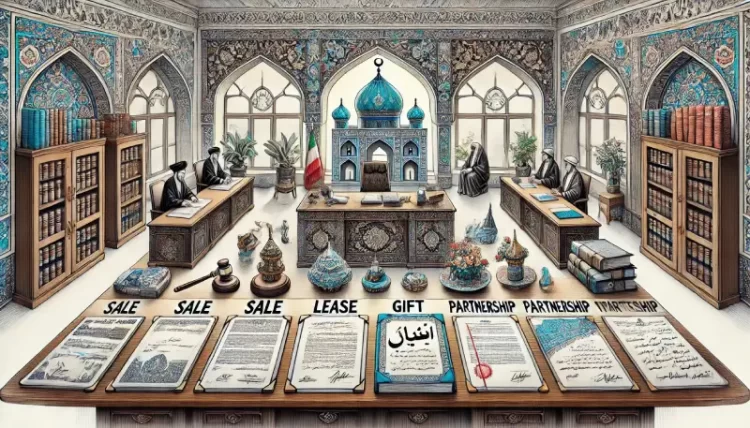 انواع قراردادها در قانون مدنی