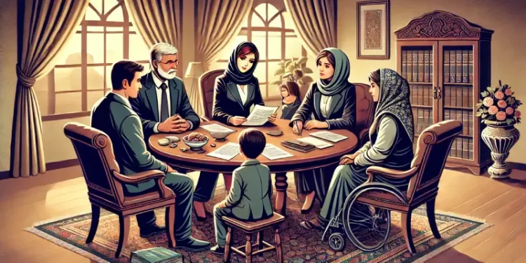 دیه فرزند در تصادف به چه کسانی تعلق میگیرد