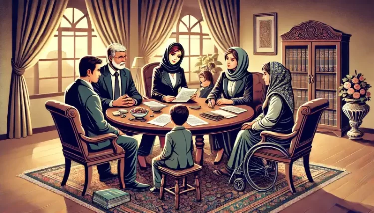 دیه فرزند در تصادف به چه کسانی تعلق میگیرد