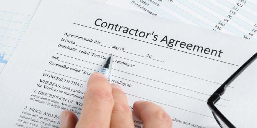 قراردادهای پیمانکاری