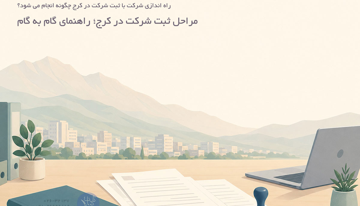 مراحل ثبت شرکت در کرج