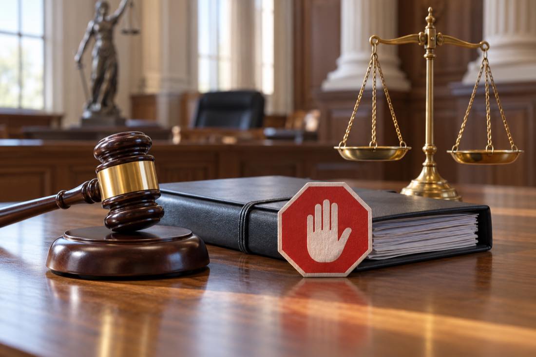 درخواست توقف عملیات اجرایی ثبتی